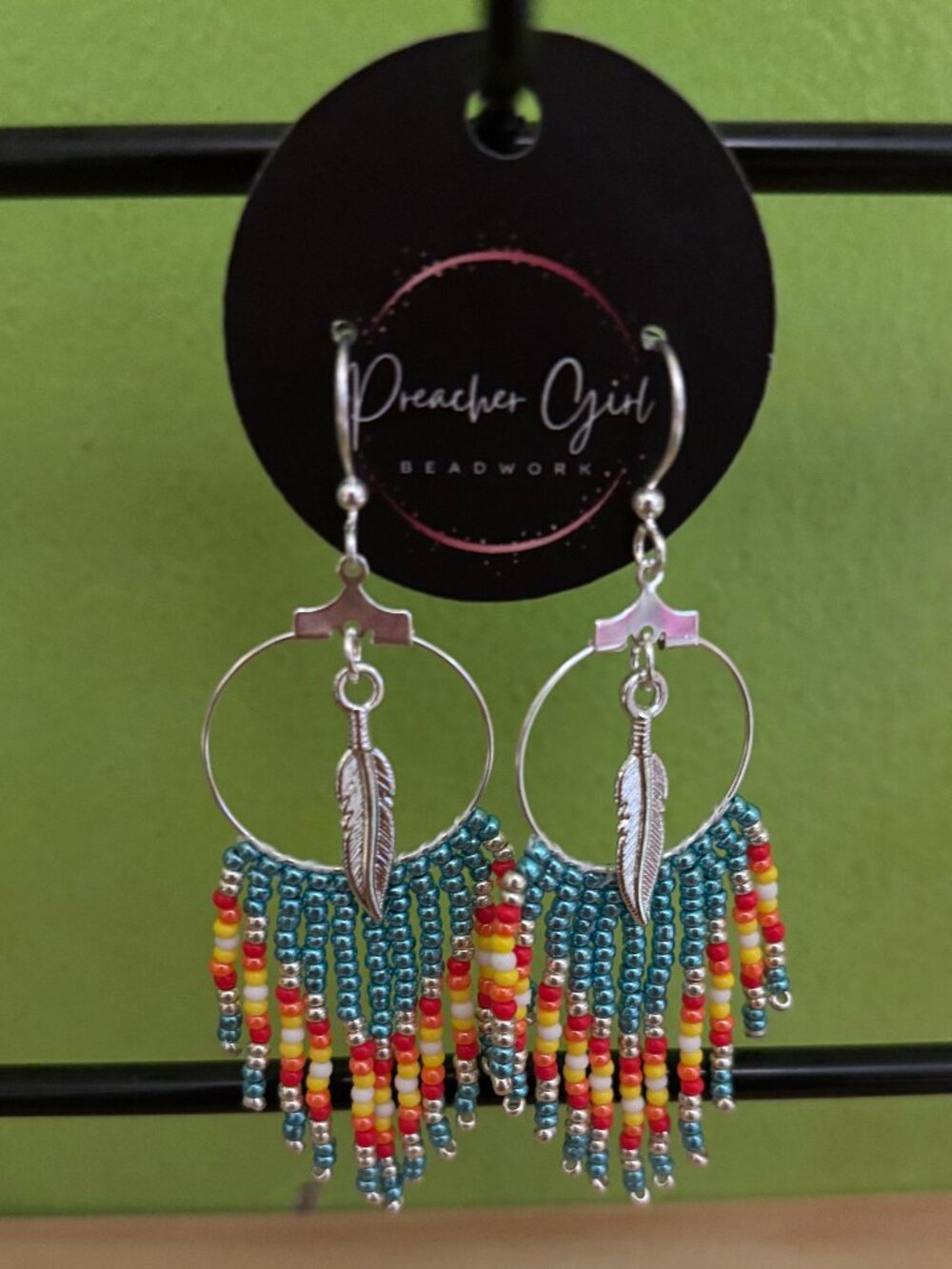 Handmade Beaded Earrings